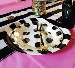 10 Pack 12.2 x 108 Inch Satin Table Runners for weddings and parties