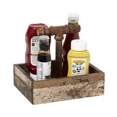 Get G.E.T. Cad1-Rwd Reclaimed Wood Table Top / 9 X 7Brown