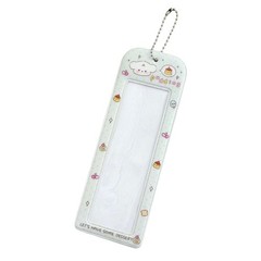 PVC Idol Photocard Holder with Decorative Pattern Cartoon Clear Photocard Dis…