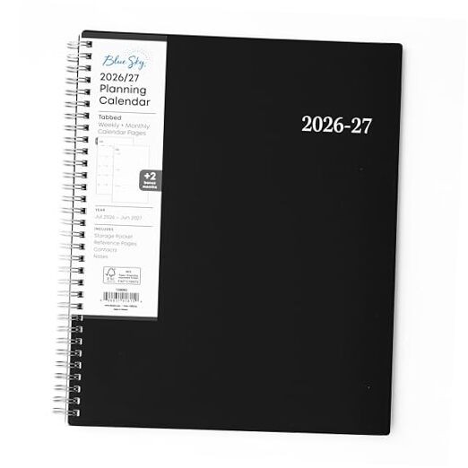 2026-2027 Weekly and Monthly Academic Year 8.5″ x 11″ Enterprise- 2026/2027