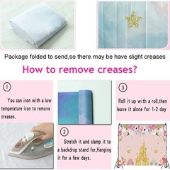5x3Ft Happy 90th Birthday Backdrop for Women Floral Rose Happy Birthday Banne…