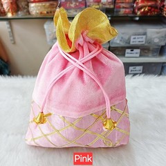 Velvet Potli,Batwa,Return Gift Potli,Mithai,Bhaji,Ladoo Potli,Baby Shower,Potli