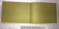 C.R.Gibson Gold Glitter Guest Book *On Sale For Limited Time