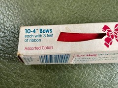 Vintage Bow Magic Pull Ribbon Bows 4″ Lot of 2 Boxes That’s A Wrap Cincinnati