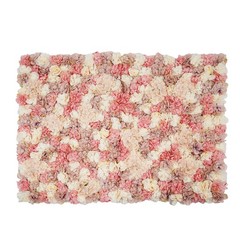 12* Artificial Flower Wall Panel Wedding Backdrop Event Party Flower Wall Panel