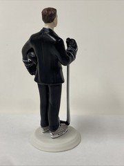 Porcelain Hockey Player Groom Figurine Cake Topper 5 7/8″ / 15cm by Weddingstar