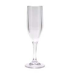 G.E.T. SW-1401-1-SAN-CL-EC BPA-Free Shatterproof Plastic Champagne Set of 4
