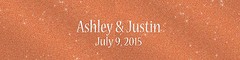 100 Modern Orange Glitter Wedding Birthday Party Water Bottle Labels 8″x2″
