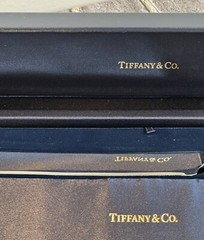 Tiffany & Co. Wedding Cake Knife or braided bread, Knife With Box