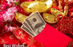 Red Envelopes Chinese New Year Of The Horse Medium, Medium-36P