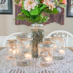 Stonebriar Bulk 96 Pack Unscented Smokeless Long Burning Clear Cup Tea Light