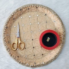 Handcrafted Plate,Welcome Jiju,Bhabhi Thali,Ribbon Cutting Plate,Welcome Plate