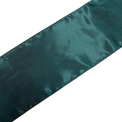 10 Peacock Teal Satin CHAIR SASHES Ties Bows Wedding Ceremony Reception