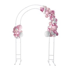 7.2ft Arch Wedding Stand Party Balloon Shelf Outdoor For Backdrop Rack Stand