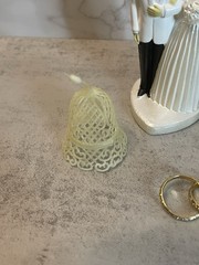 Vtg 1940s 1950s Wedding Cake Topper Lot