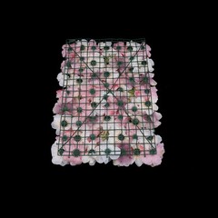 Flower Wall Panel Artificial Flower Wall Backdrop Flower Decoration 12 Pcs