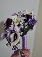 New custom wedding bouquet bridal artificial silk flowers