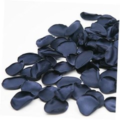 Rose Petals,Flower Petals,Silk Rose Petals Scatter Petals for Wedding Navy Blue
