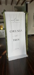 Gold Metal Rectangle Wedding Backdrop Stand Frame 6.6 ft x 3.3 ft