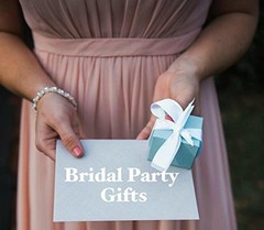 Bridesmaid Proposal Hair Ties – “Will You Help Me Tie the Knot?” Gift Set Black