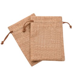 10/20/30pcs Wedding Imitation Hemp Favour Gift Bags Jewelry Drawstring Pouch