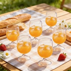 12 PCS Mini Shot Glasses 1.75oz – Cute & Clear Plastic Wine Cups,Unbreakable
