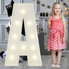 3FT Marquee Light Up Letters A, Big Letter for 3 Feet, A