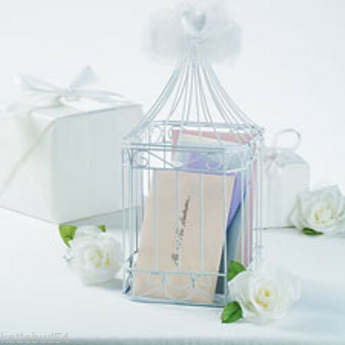 New Wilton Vertical Reception White Metal Gift Card Holder 120-330