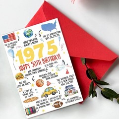 Beixian Funny 50th Birthday Card Gifts for Women Men, Happy 50th Birthday Car…
