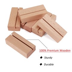 WILLOWDALE 6Pcs 2.17 Inch Place Card Holder, Photo & 6pcs 2.17″, Beige