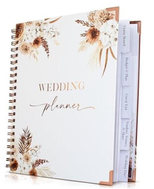 Beautiful Wedding Planner Book and Organizer – Enhance Excitement and Boho