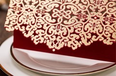 Crown Laser Cut Wedding Favour Candy Bags Boxes Invitations Cards Envelopes Red