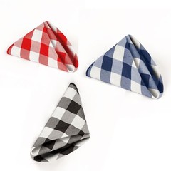 150 Checkered Polyester Napkin 20×20″ inch Square Gingham Buffalo Checked USA