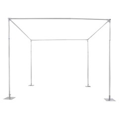 10FT Adjustable 4 Post Height Canopy Mandap Hardware Kit Wedding Party Stand
