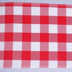 75 Checkered Gingham Polyester Chair Sashes Wedding Party Supplies Decorations
