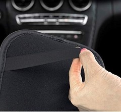 Car Armrest Cover for Women Diamond Rhinestone Bling Car Accessories Car White
