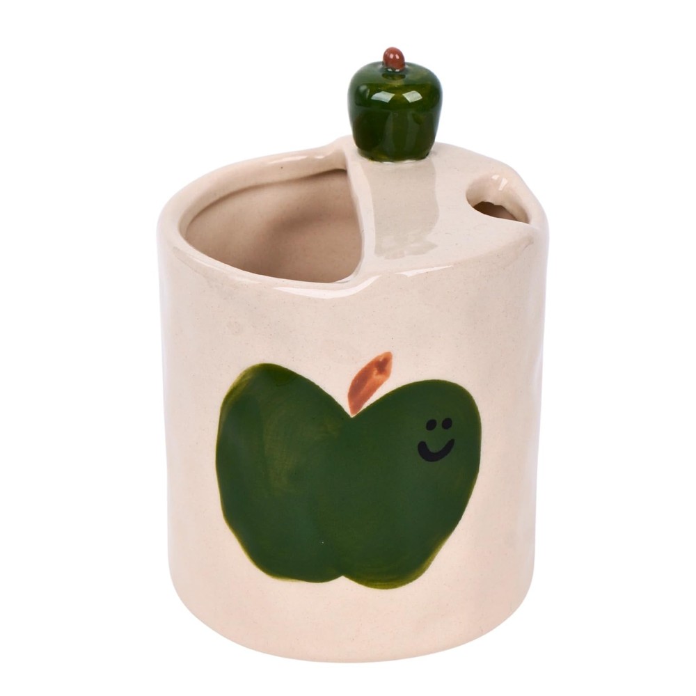 Coffee Mug Espresso Cup 10oz 3D Apple Ceramic Coffee Mugs Porcelain Coffee Cu…