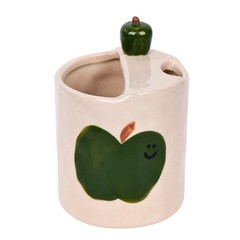 Coffee Mug Espresso Cup 10oz 3D Apple Ceramic Coffee Mugs Porcelain Coffee Cu…