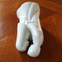 Vintage Bride Groom Dancing Wedding Cake Topper 5 inches Made in Korea