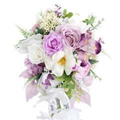 Waterfall Bridal Bouquet Floral Wedding Centerpiece for Proposal Festival