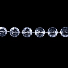 99 FT Garland Diamond Strand Acrylic Crystal Bead Beaded Wedding Decoration