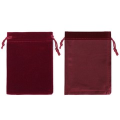 25-100pc Wholesale Gift Pouch Drawstring Velvet Flannel Jewelry Drawstring Bags