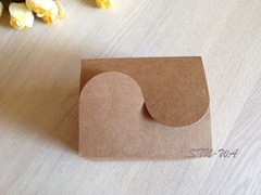 200x Kraft Gift Boxes Birthday Party Wedding Favour Bomboniere Boxes 7.5x6x5cm