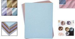 Vibrant 96-Count Shimmer Paper Set – Perfect for Holiday Crafts & Invitations
