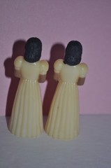 Vintage Coast Novelty Bride & Groom Wedding Cake Topper 1984 *REPAIRED*