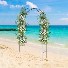 Tall Climbing Plant Iron Rack Wedding Garden Arch Trellis For Climbing Plants
