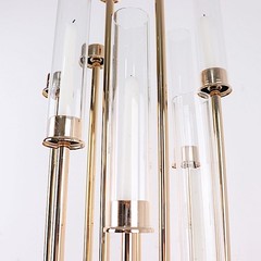 2 Clear 10″ Cylinder Glass Hurricane Candle Holder Shades Party Events Supplies