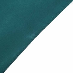 6 Peacock Teal SATIN UNIVERSAL CHAIR COVER for Wedding Banquet Reception