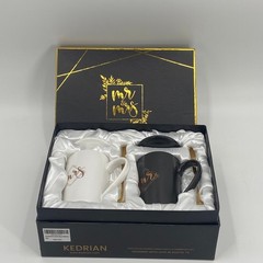 Kedrian Mr and Mrs Mug Set, Perfect Wedding Gift