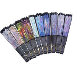 Grosun 10 Pieces Spanish 9 Inches (Closed), 16.5 (Open), multicolor